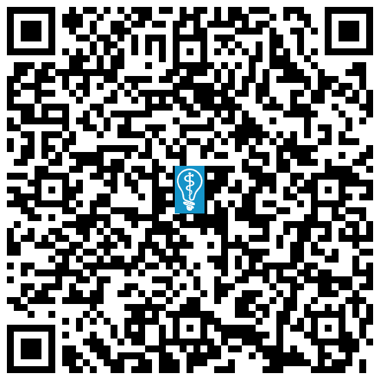 QR code image to open directions to Posh Dental in Temecula, CA on mobile